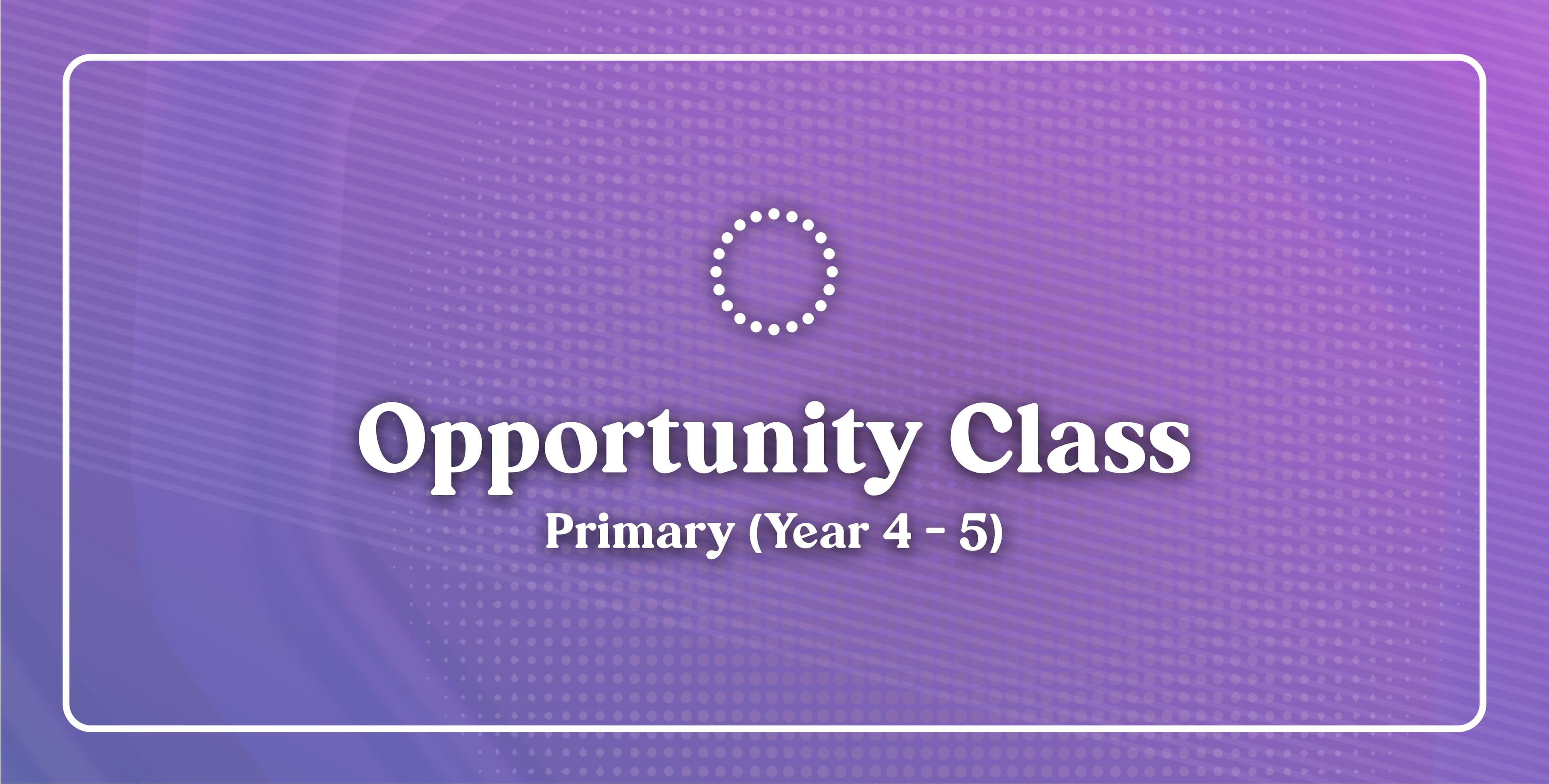 Opportunity School