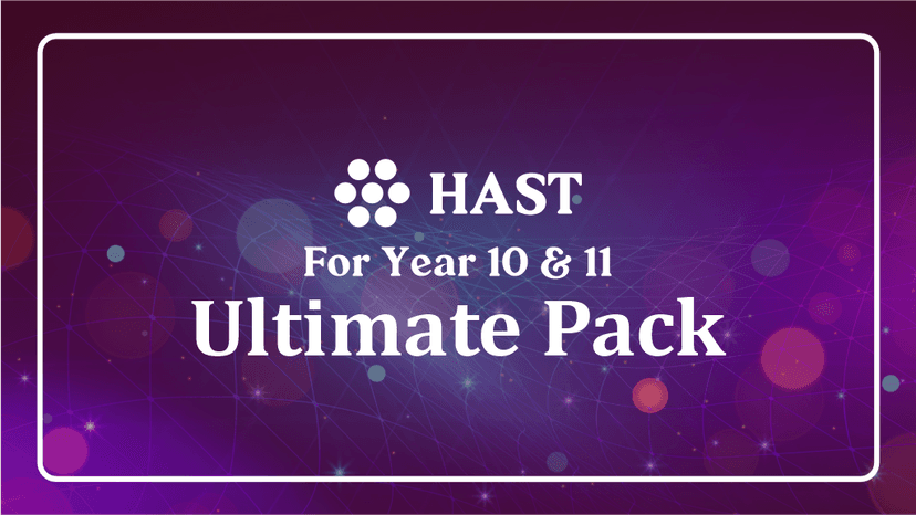 HAST Test Preparation Ultimate Pack - Year 10-11 Entry