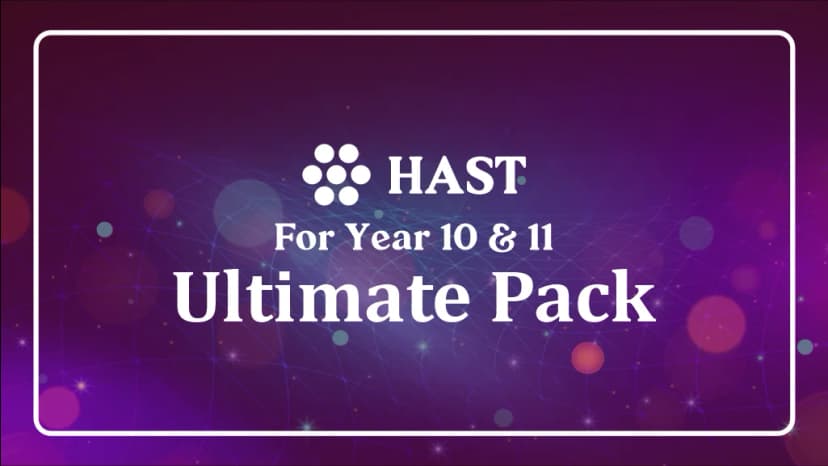 HAST Test Preparation Ultimate Pack - Year 10-11 Entry