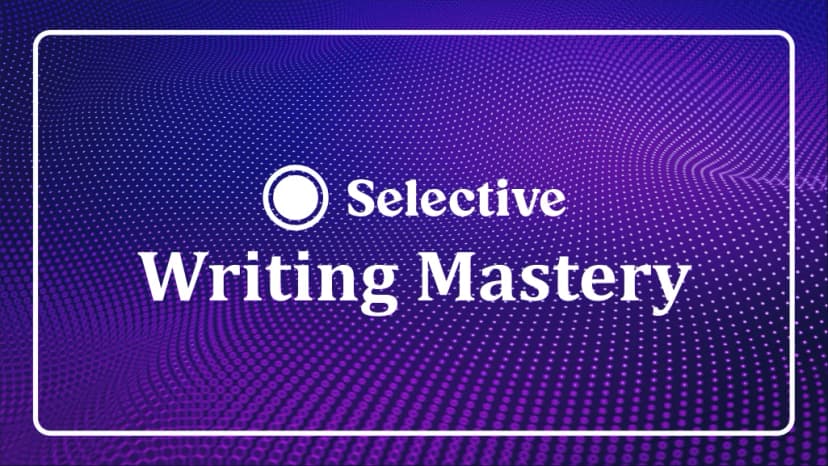 Selective Writing Super Pack
