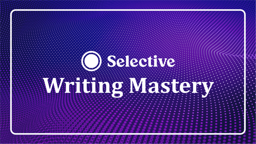 Selective Writing Mastery + Vocabulary Power Pack